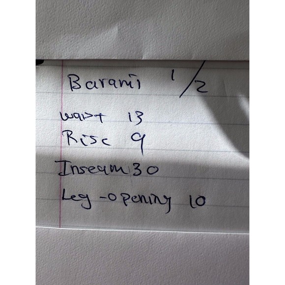 Barami Y2K Low Rise Flare Jeans Washed Blue Flares Urban bootcut - Picture 12 of 12